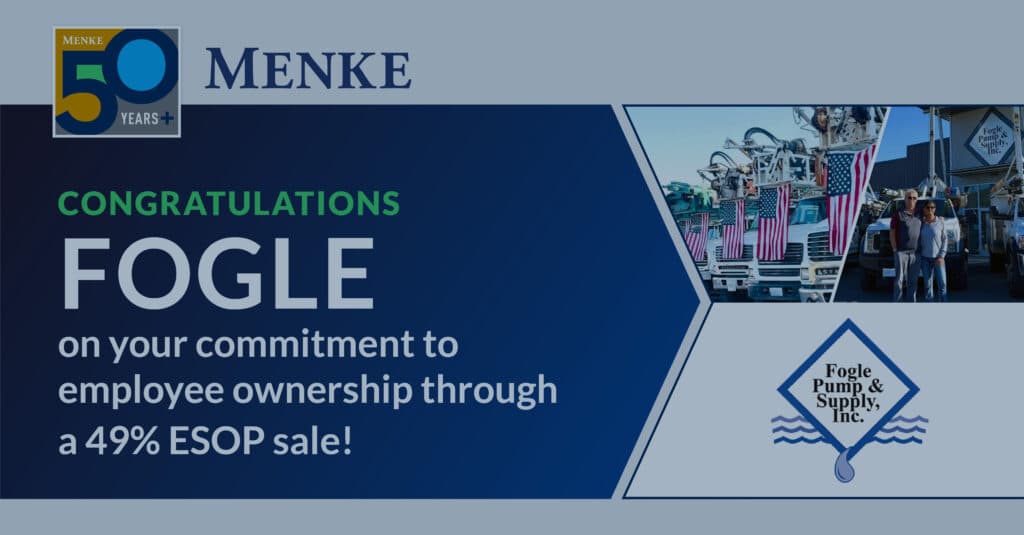 Rural well drilling site in northeastern Washington, representing employee ownership transition at Fogle Pump & Supply